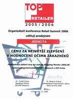 cena Top Retailer