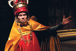 Richard Krajo v roli Richarda III.