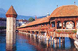 starobyl most v Luzernu