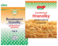 změněný obal bramborových hranolků změněný obal bramborových hranolků